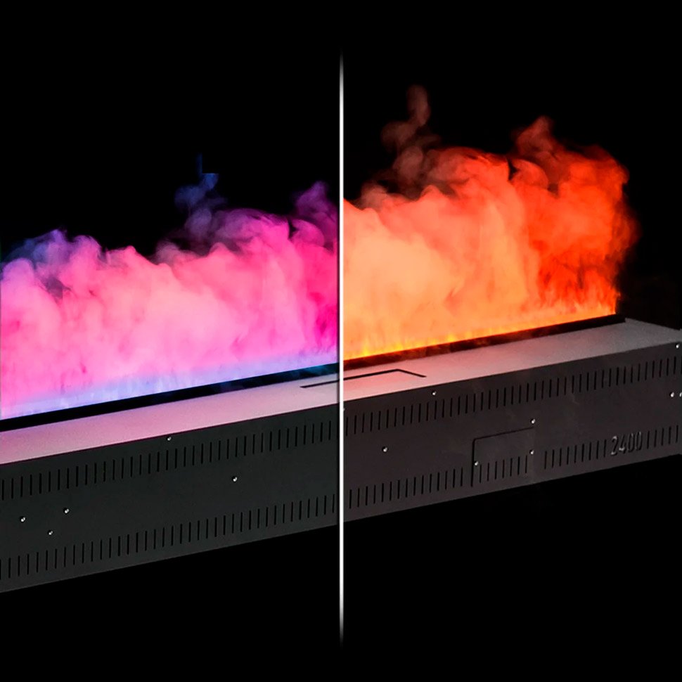 Электрический паровой очаг Sc hones Feuer 3D FireLine 1000 черный