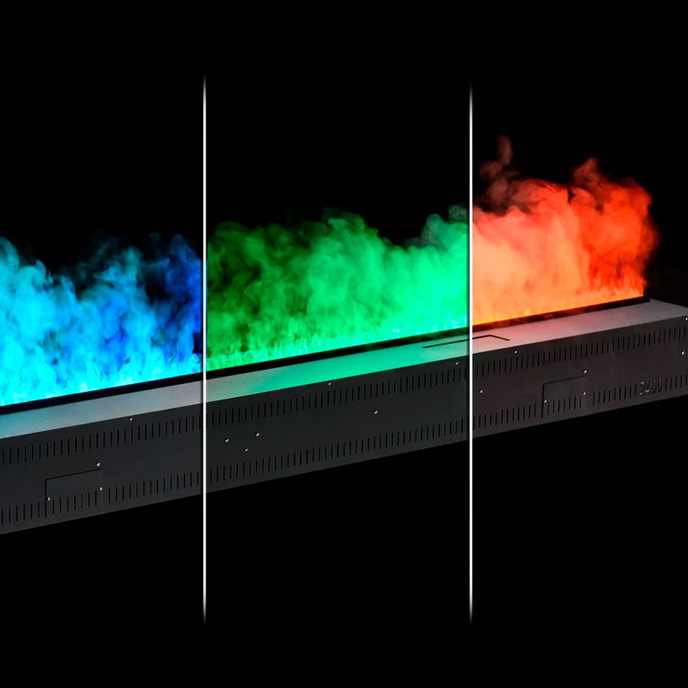 Электрический паровой очаг Sc hones Feuer 3D FireLine 1000 черный